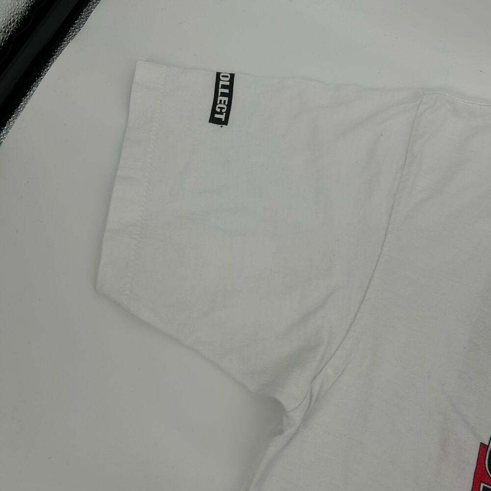 Vintage 90s 1995 Men's White Sawyer Brown Single Stitch Graphic T Shirt XL - Picture 2 of 10